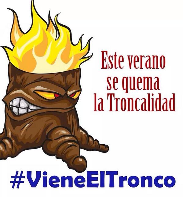 Mampawin's tweet photo. #VieneElTronco retwittear si estas en contra de la troncalidad http://t.co/YIcvlg9yNJ