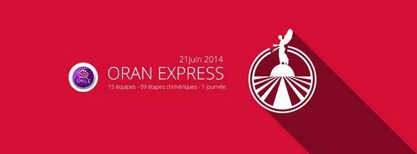 Orancity31's tweet photo. 2éme édition d'Oran express #SMILEOranExpress aura lieu le Sam 21 Juin 2014 à #Oran Infos: http://t.co/jpDEujLyLw http://t.co/Y6PiXcuSF2