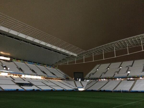 pitbull's tweet photo. calm before the storm #WorldCup2014Brazil http://t.co/ZkMVq7O9hs