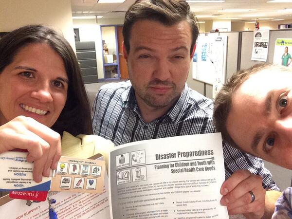 powercatblitz's tweet photo. #PrepareKC #Centurions10 disaster prepared!! http://t.co/RPLh2p2yG2
