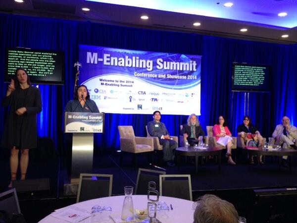 PEATWorks's tweet photo. ODEP's Kathy Martinez kicks off the closing session @mEnablingSummit. #menabling14 #a11y http://t.co/DT6ANdnaPV