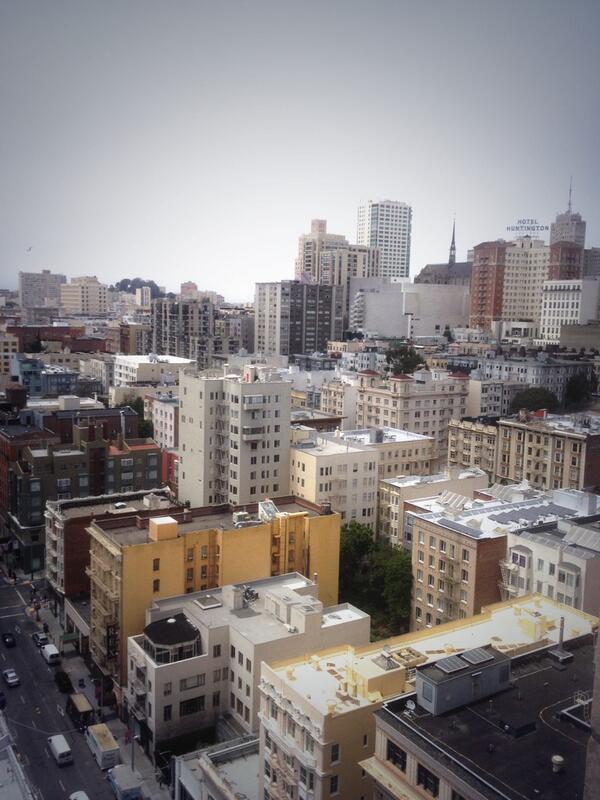 johnavola's tweet image. @Kimpton just checked in at Sir Francis Drake in SFO. Chris was awesome at the front desk. My view:
