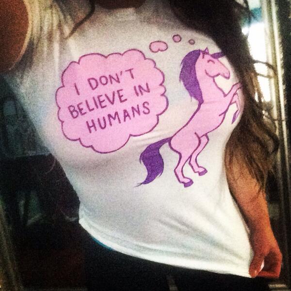 One of my awesome fans gave me this epic shirt at #LegendsOfTheRing this past weekend. #jealousmuch? #unicornlife