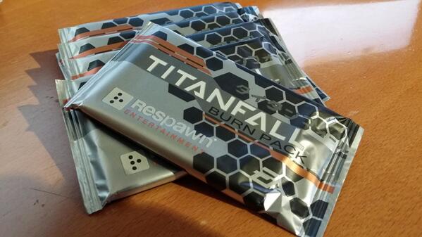 Titanfallgame's tweet image. Secure your Titanfall Burn Packs here on Twitter! RT for your chance to win! #EAE3 #Titanfall