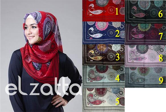 Motif Hijab Elzatta Terbaru