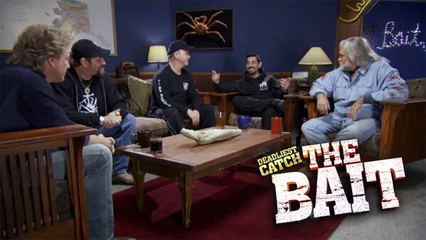 "I'm back!" Join Captains old and new for #TheBait starting now!
