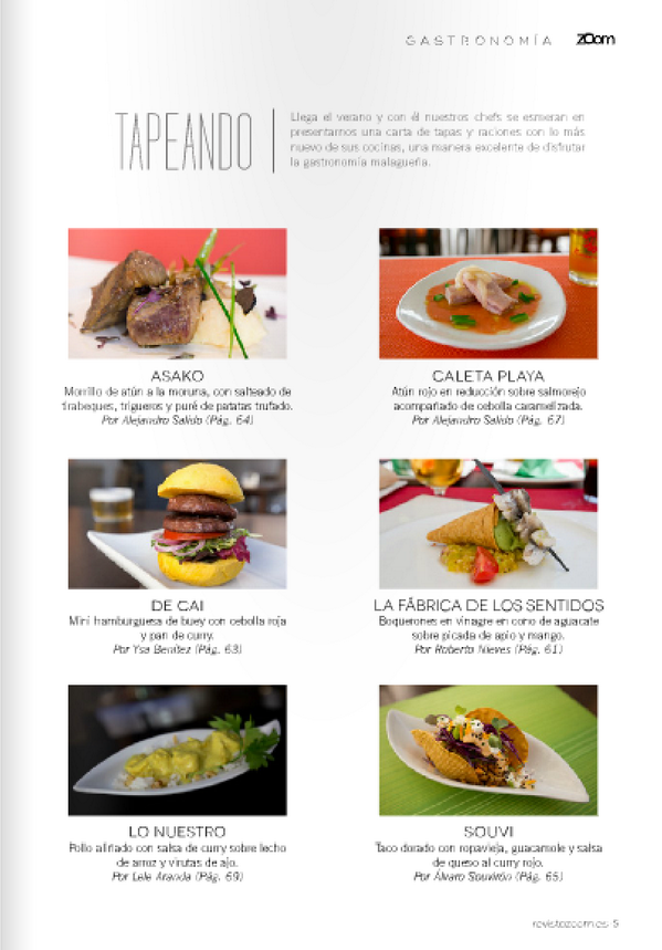 RevistaZoomEs's tweet photo. Descubre las últimas propuestas de nuestros #chefs preferidos en #málaga @RevistaZoomMLG http://t.co/eysFyYiTdS http://t.co/wBk2BvBQoa