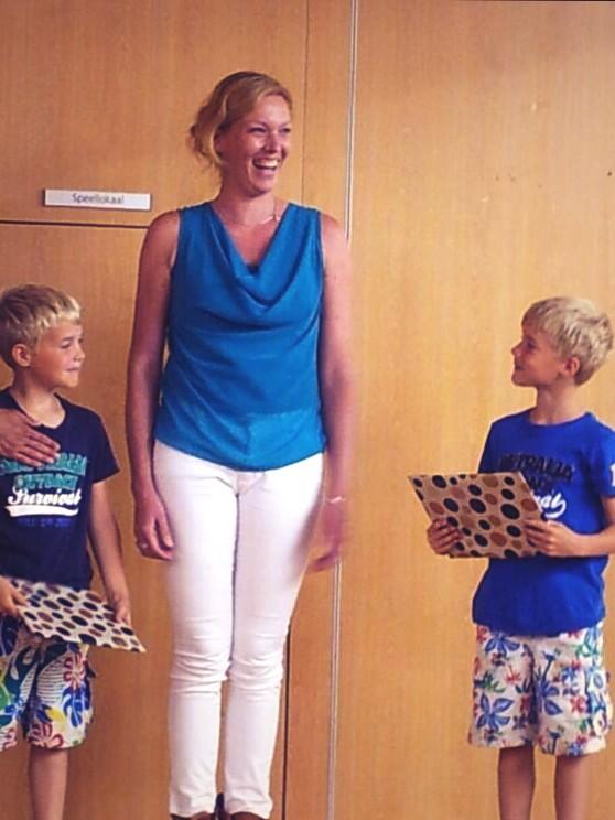 Vandaag nemen we #afscheid van juf Cindy. Dank je wel voor al je inzet, we hebben het gewaardeerd!