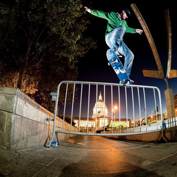 This week's Wallpaper Wednesday features @joshKalis smashing an epic switch crooked grind.  Photo: Blabac |