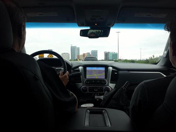 JasonShim's tweet photo. A bright and early morning on our way to #ctsdrive super pumped to take @CadillacCanada out on the racetrack! @klout http://t.co/0t2jw5d4H5