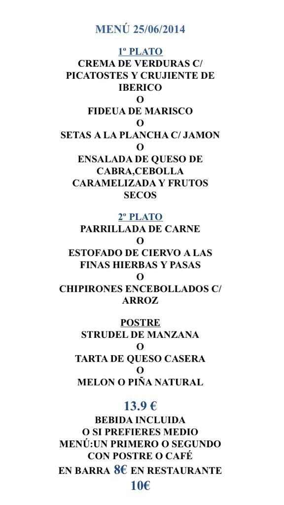 Nuestro esperado #menú para hoy...