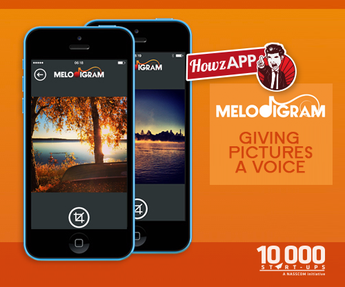 nasscomstartups's tweet photo. @Melodigram adds background sound & an audio message to a photo. Download app here http://t.co/n5m3yOFRfz #HowzApp http://t.co/Rs7P9MVoI7