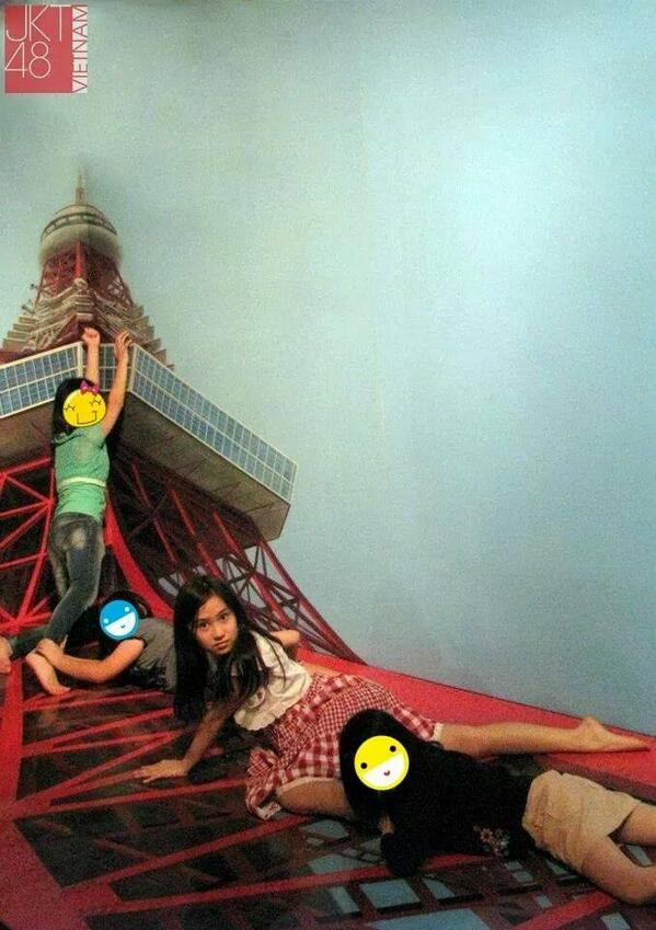 DEMON1CXANAX's tweet image. #MemberFact Njirrr... sebelum sukses di JKT48 ternyata si Lele @C_MichelleJKT48 Sukses naik Menara Eifel di Paris