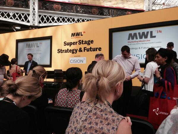 Super Stage Strategy &amp; Future for the 'Future Proof your Business with Social Campaigns' conference #MWL2014 #Social
