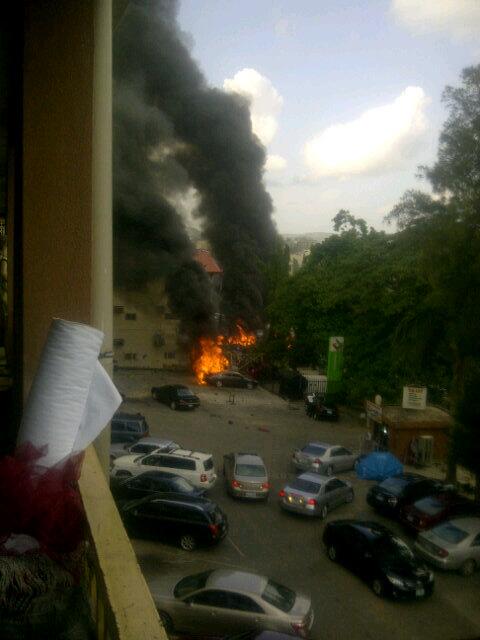 Breaking News: Bomb Hits Wuse 2 In Abuja Just 10 Minutes After Bomb Exploded In Adamawa State!!! Bq ZczCUAAjTKI Breaking News: Bomb Hits Wuse 2 In Abuja Just 10 Minutes After Bomb Exploded In Adamawa State!!!
