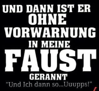 War so bin  net  schuld