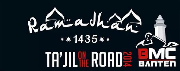 Marhaban ya ramadhan . Siap event ta'jil on the road 2014