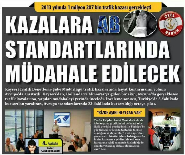 Mehmet__TABAK's tweet photo. Trafik Kazalarına AB Standartlarında Müdahale edilecek...
http://t.co/hxZojkw7Lw http://t.co/fbIb0Yk8gz