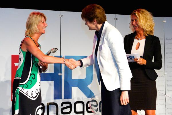 #Trendscfo HRManager/Year'13 : Sabine Ghekiere, (McDonald’s) reveals successor: Axa HRManager Isabelle Sonneville.