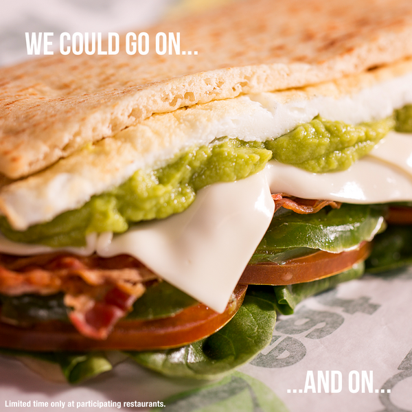 Subway On Twitter Bacon Egg Cheese Avocado Fresh Veggies Real Avocado Is Not That Color Rt Subway Bacon Egg Cheese Fresh Veggies Pic Twitter Upt4y3odul