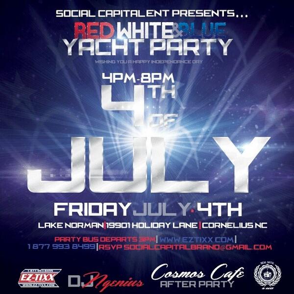 Social__Capital's tweet photo. The Capital Life. http://t.co/amfdLIBekk #YACHTPARTY JULY 4TH. GO GET YOUR TICKETS NOW!!! http://t.co/ZJm6HWHAcg
