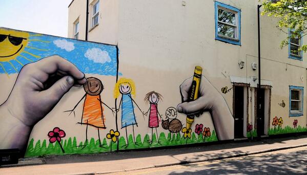The city is your canvas. (goo.gl/Df48YK) #graffiti #streetart #doodle #painteverywhere