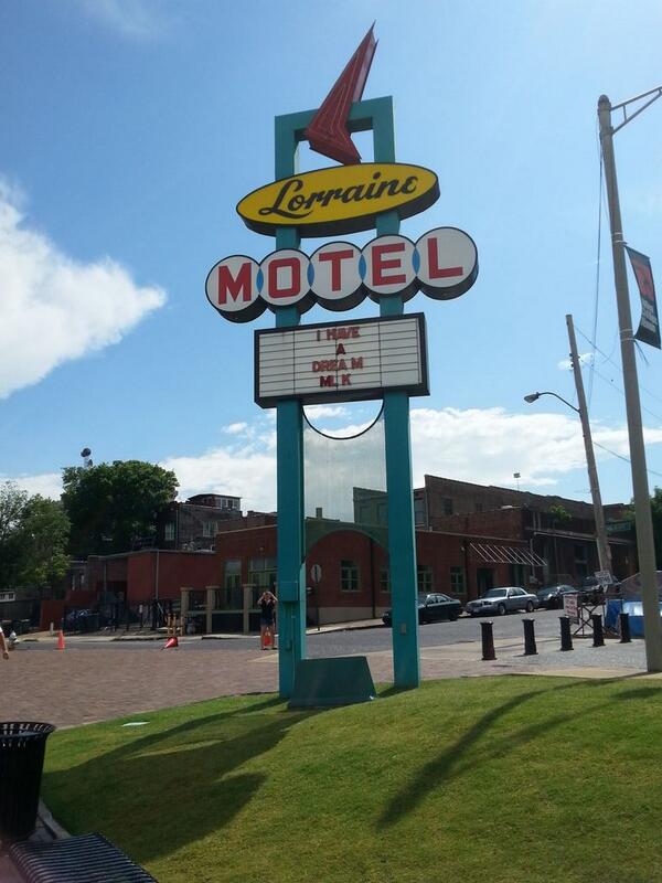 SummerMychal's tweet image. Where MLK was shot #ItsThatDeep