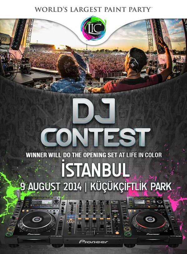 Dünyanın en renkli partisinde sahne almak ister misin?

Detaylar için tıklayın: on.fb.me/1szeqrB