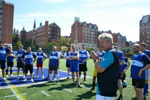EuropaSaxa's tweet image. Watching the #WorldCup2014? Soccer is serious business here at CGES. Catch the Flynn Game this fall! #MAGESMondays