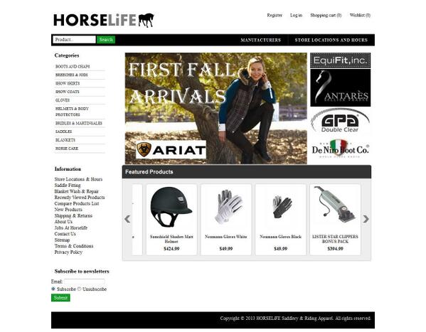 euphern's tweet image. Ecommerce Development :horselifecanada