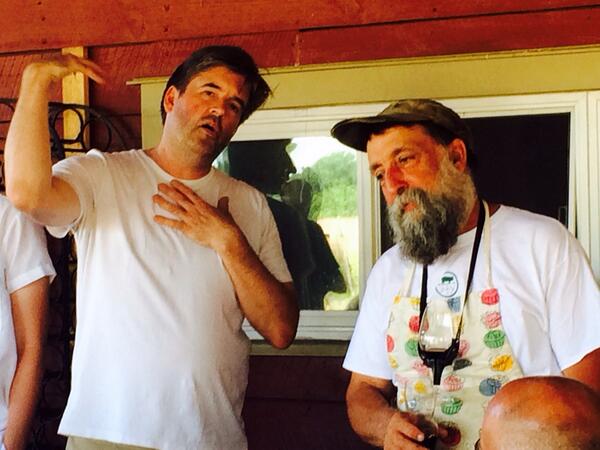 Chef &amp; Farmer @ Bradley Farm #farmtotable dinner #newpaltz