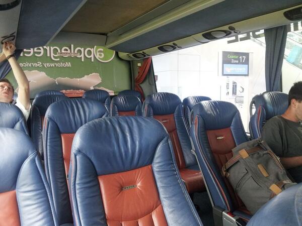 prtsail's tweet image. Travelling from Dublin to Belfast for the @EvoConf . NOT the tour bus but the service bus