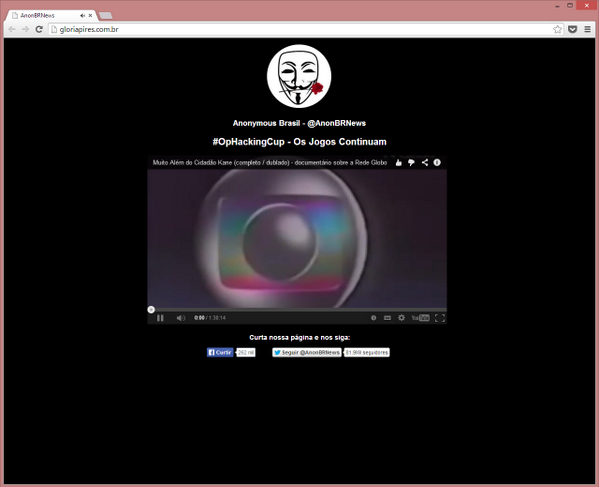 Anonymous Brasil tweet media