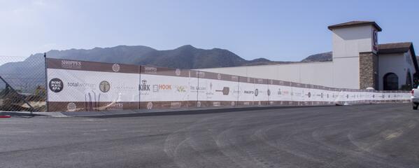 Cybercopy On Twitter Construction Site Fence Wrap With Mesh