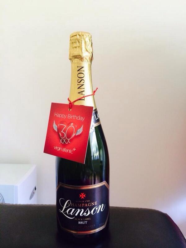 CabinFever_Book's tweet image. Happy 30th birthday Virgin Atlantic all staff got a lovely bottle of bubbly today #1Boss #VGenerous @richardbranson