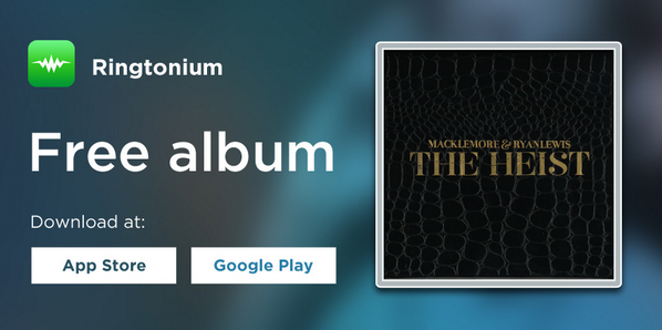 Maurice836's tweet photo. #Macklemore&amp;RyanLewis is my #ringtone I've made via @Ringtonium -  http://t.co/sIrnF5hpZL! http://t.co/U8cjzTVFHL