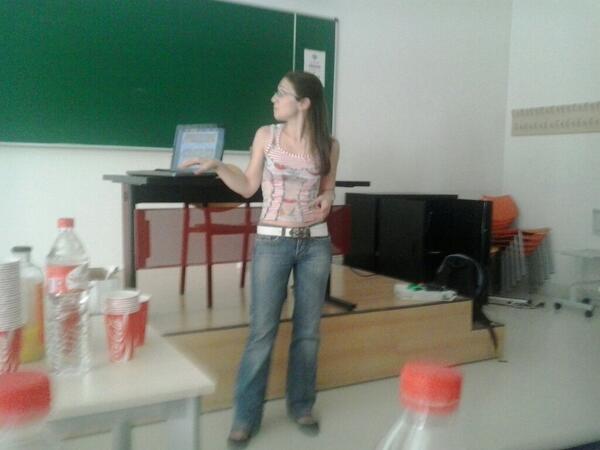 JuanIAsensio's tweet photo. #projecteee María-Jesús Rodríguez Triana (Chus) talking about the alignment between scripting and monitoring http://t.co/2hMYVUOAz5