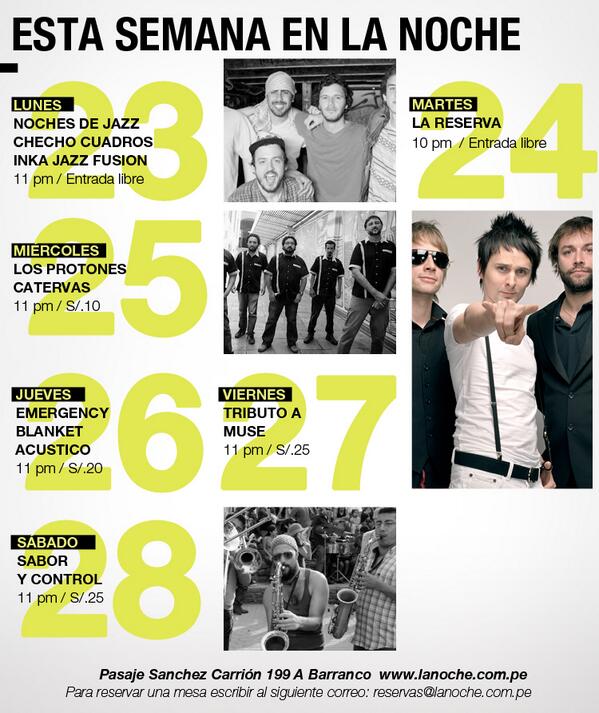 La Noche de Barranco tweet media