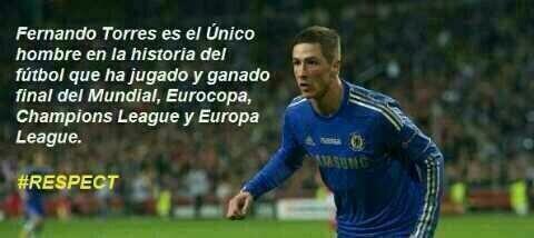 Cuando encontréis una competición en la q no haya metido Torres avisarme vale!😜😜