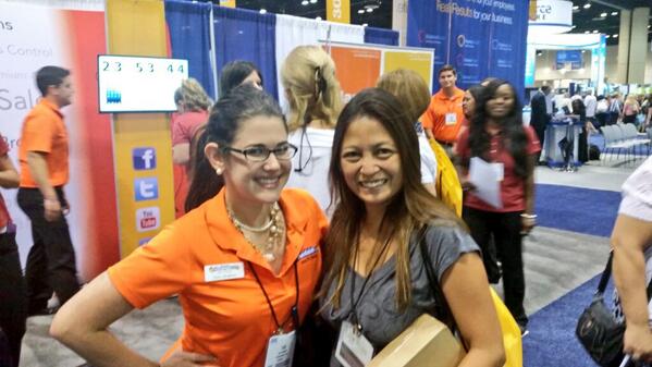 OrlandoJobs's tweet photo. The winner of the iPad was Ritchelle!!! @LilRa777  Congrats!  Next drawing at 3:45 today  #SHRM14 http://t.co/q8PmS0I4R7