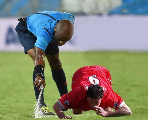 piesportsbooze's tweet image. Robbie Fowler at the World Cup #WorldCup2014 #WorldCup