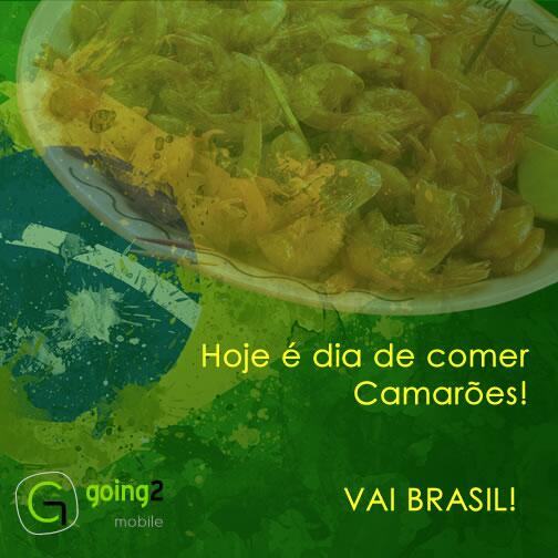 going2mobile's tweet image. Quem aí já está no clima?

#VaiBrasil #Going2