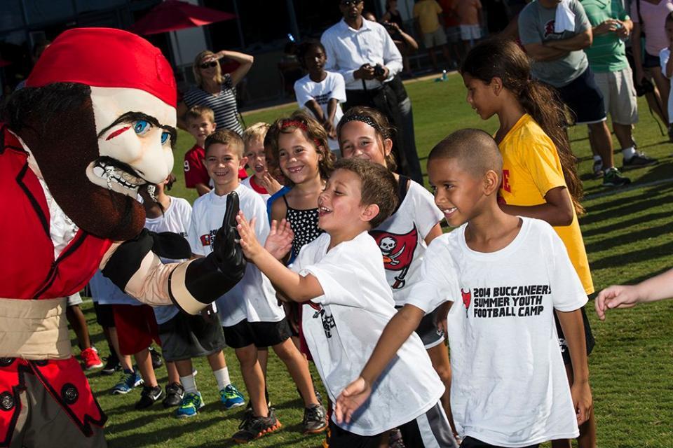 Tampa Bay Buccaneers on X: 'Photos from today's 2014 #Buccaneers Summer Youth  Football Camp at One Buc Place:    / X