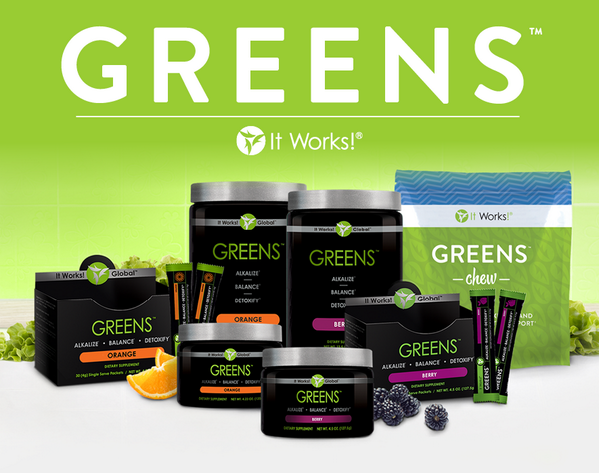 ItWorksGlobal's tweet image. RT if you LOVE #Greens!