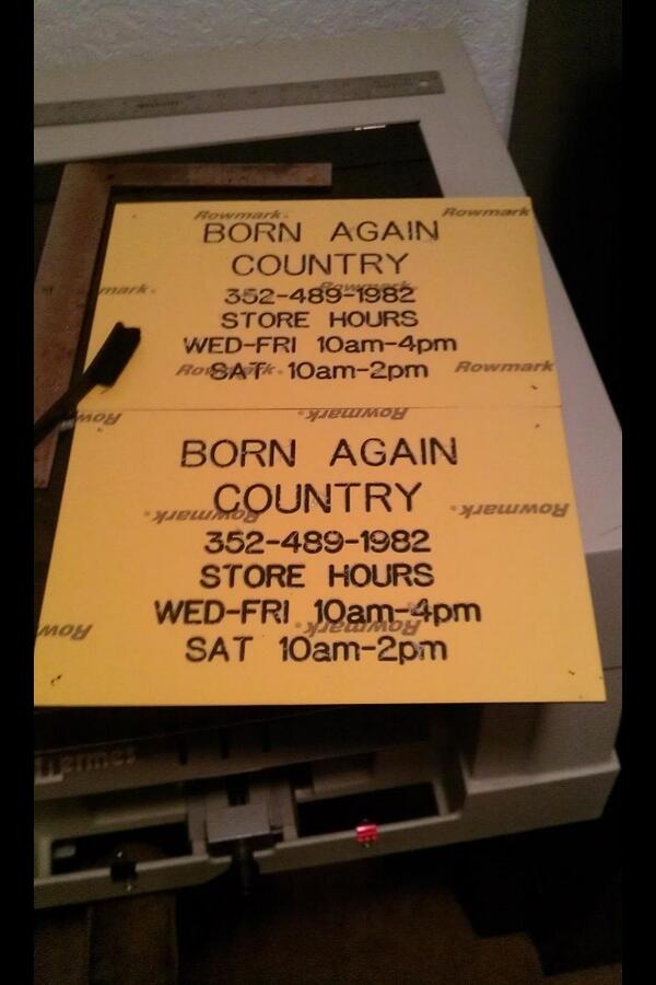 SignsEngraved's tweet image. Some signs I #engraved #miltonfl #pensacola #signsengraved