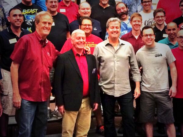 SNOBS was represented last week, and <a href="/singBABS/">BABS</a> was represented tonight. #brotherhood #bhslv