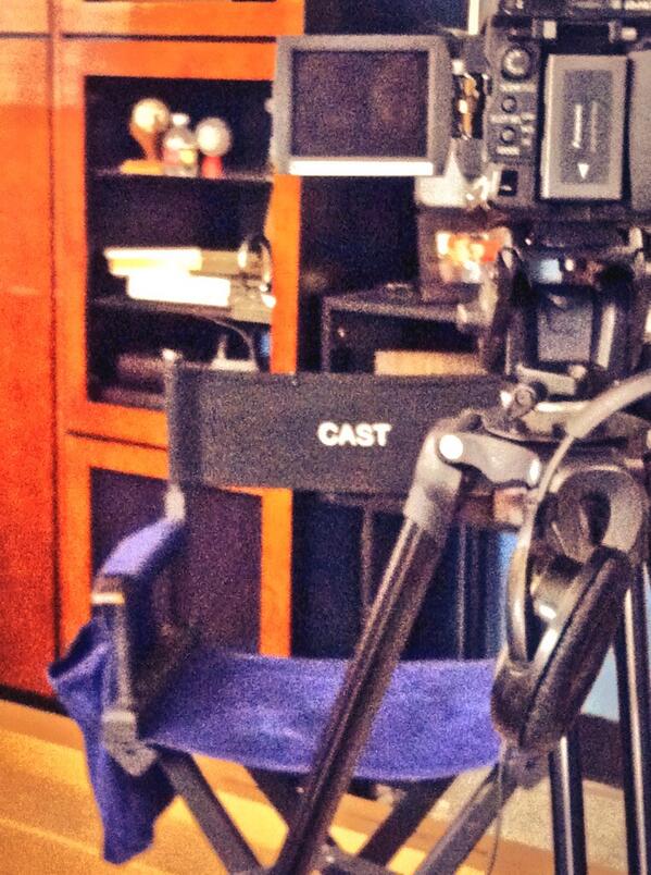 OnSetTWC's tweet photo. Still waiting for the second portion of my interviews to start. On Set. #junkets http://t.co/YszFCDciZa