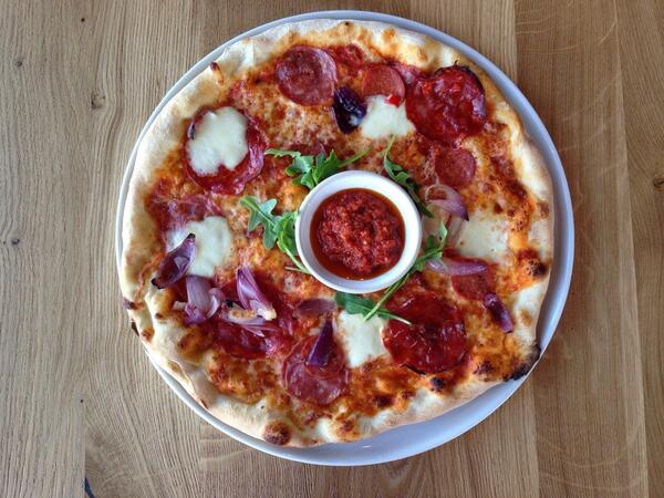 Like it spicey..try our American pizza and add extra hotness #toospicey #bertspizzeria #gohotorgohome