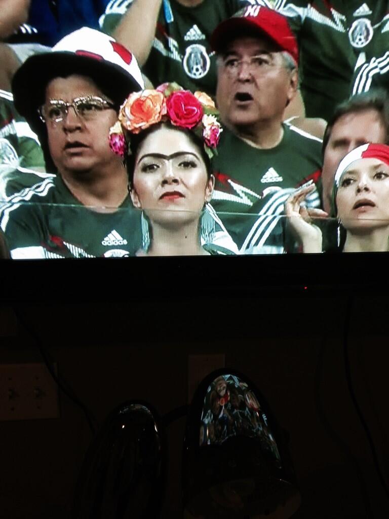Sam Hogan on Twitter "Mexico fan or Russian lady from dodgeball? 