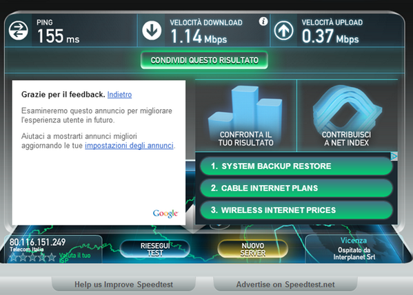RikAudereSemper's tweet image. @telecomitalia Dopo 1 mese di segnalazioni questo il risultato. Faccio #WebCube di @Tre_It o chiavetta @VodafoneIT ?